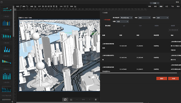 万博思图- 智慧城市| 可视化平台| 数据可视化分析与展示